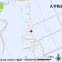 栃木県栃木市大平町西山田2013周辺の地図