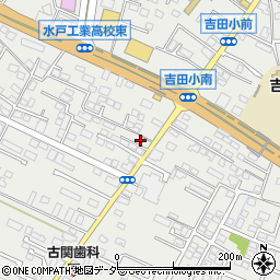 茨城県水戸市元吉田町1445周辺の地図