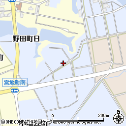 石川県加賀市野田町ロ周辺の地図