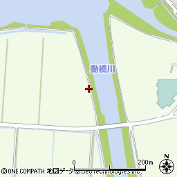 動橋川周辺の地図