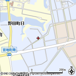 石川県加賀市野田町（ロ）周辺の地図