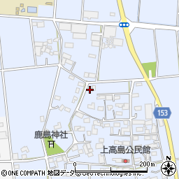 栃木県栃木市大平町上高島572周辺の地図