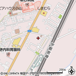 栃木県小山市喜沢661周辺の地図