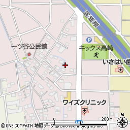 群馬県高崎市島野町1129-1周辺の地図