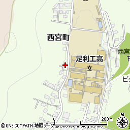栃木県足利市西宮町3793-27周辺の地図