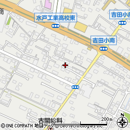 茨城県水戸市元吉田町1444周辺の地図