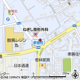 長田廣告株式会社　群馬営業所周辺の地図