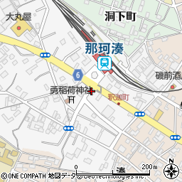 モンテヤマザキ那珂湊店周辺の地図