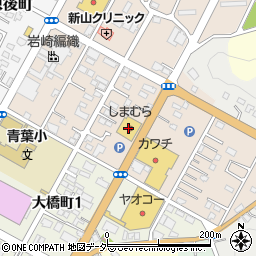 ファッションセンターしまむら新山店周辺の地図