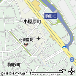 群馬県前橋市小屋原町1757-20周辺の地図