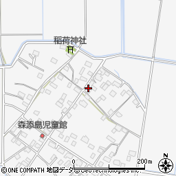 茨城県筑西市森添島718周辺の地図