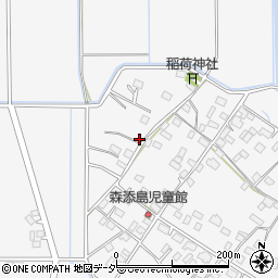 茨城県筑西市森添島991周辺の地図