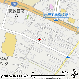 茨城県水戸市元吉田町1448-5周辺の地図