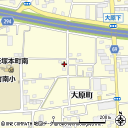 群馬県太田市大原町2171-5周辺の地図