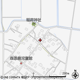 茨城県筑西市森添島746周辺の地図