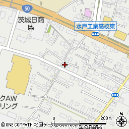 茨城県水戸市元吉田町1310周辺の地図