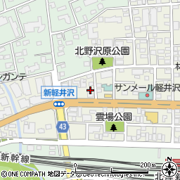 長野県北佐久郡軽井沢町軽井沢東144周辺の地図