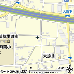 群馬県太田市大原町2171-2周辺の地図