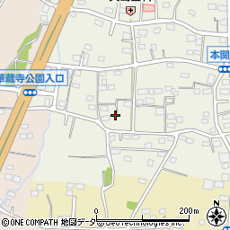 群馬県伊勢崎市本関町1139周辺の地図