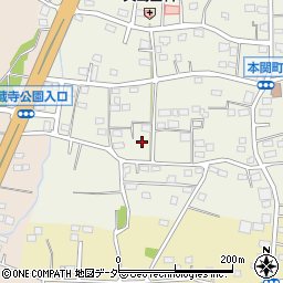 群馬県伊勢崎市本関町1137周辺の地図