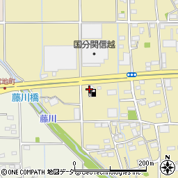 株式会社東日本宇佐美上信越支店　前橋南インター給油所周辺の地図