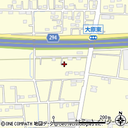 群馬県太田市大原町45-5周辺の地図