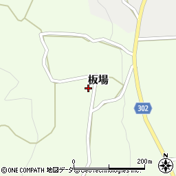 長野県松本市板場1102周辺の地図