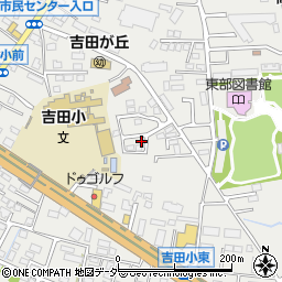 茨城県水戸市元吉田町1745-37周辺の地図
