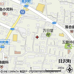群馬県高崎市貝沢町980-3周辺の地図