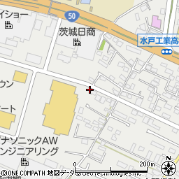 茨城県水戸市元吉田町1305-11周辺の地図