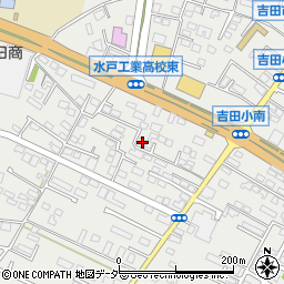 茨城県水戸市元吉田町1442-11周辺の地図