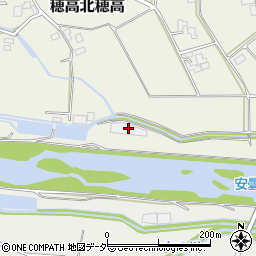 長野県安曇野市穂高北穂高1370周辺の地図