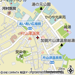 片山津温泉観光協会　インフォメーションセンター周辺の地図