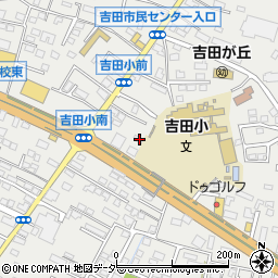 茨城県水戸市元吉田町1539-2周辺の地図