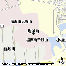 石川県加賀市塩浜町ね周辺の地図