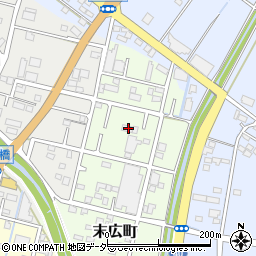 栃木県足利市末広町15-1周辺の地図