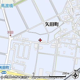 石川県小松市矢田町カ周辺の地図
