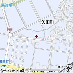 石川県小松市矢田町（カ）周辺の地図