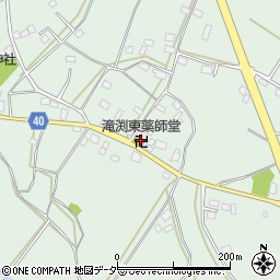 滝渕東薬師堂周辺の地図