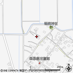 茨城県筑西市森添島989周辺の地図