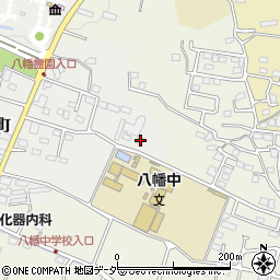 群馬県高崎市若田町243周辺の地図