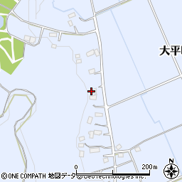 栃木県栃木市大平町西山田周辺の地図