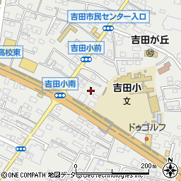 茨城県水戸市元吉田町1540-2周辺の地図