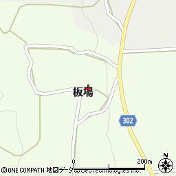 長野県松本市板場680周辺の地図