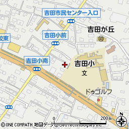 茨城県水戸市元吉田町1542-16周辺の地図