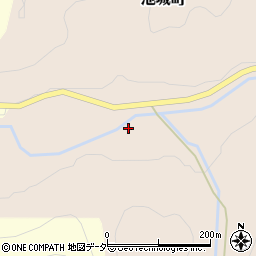 石川県小松市池城町甲周辺の地図