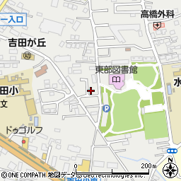 茨城県水戸市元吉田町1745-92周辺の地図
