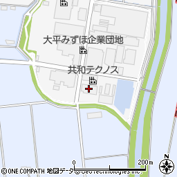栃木鋲螺周辺の地図