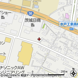 茨城県水戸市元吉田町1307-20周辺の地図
