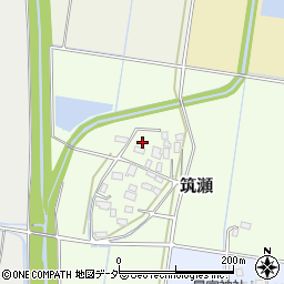 茨城県筑西市筑瀬周辺の地図